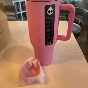 HydroJug Bubblegum Pink Bottle with Boot